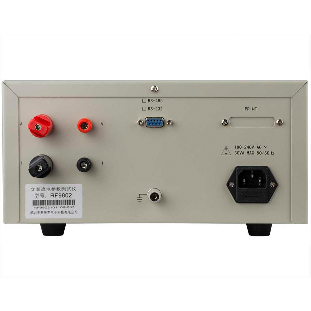 RF9800/RF9901/RF9802智能電量測量儀（功率計）